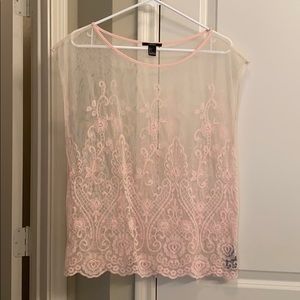 Lace Forever 21 Top